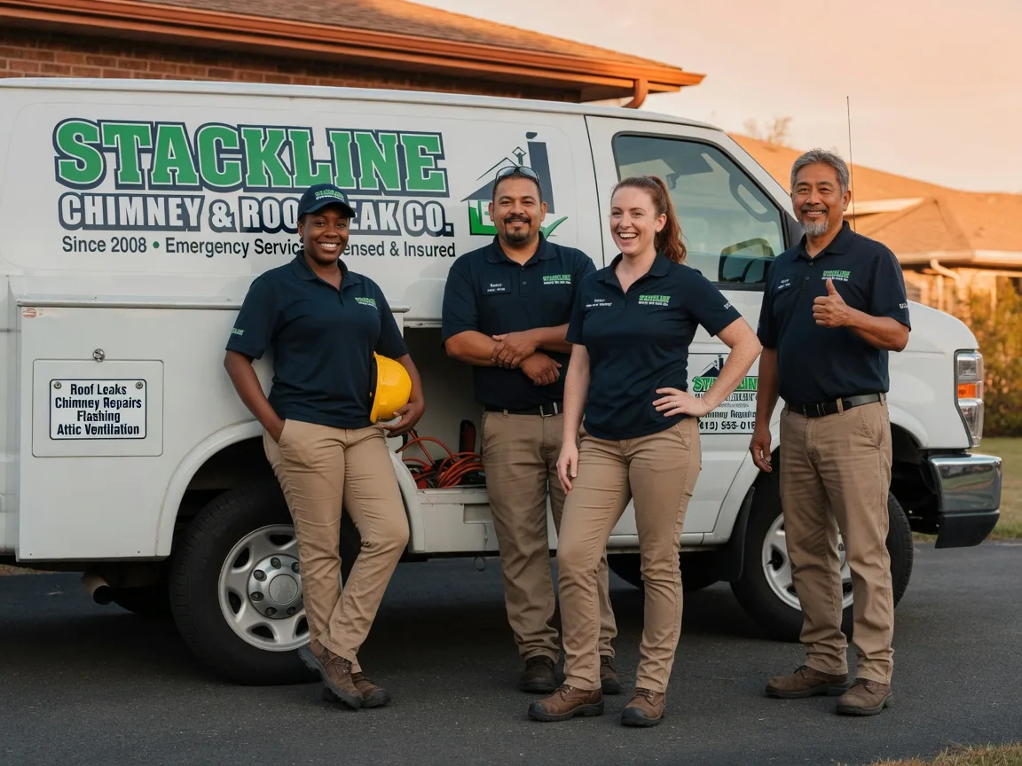 Chimney flashing repair company in Chadwick, MO